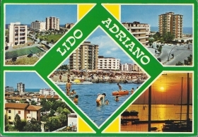 LIDO ADRIANO - 5 VEDUTE - V198
