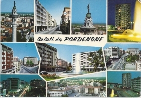 PORDENONE - SALUTI - 10 VEDUTI