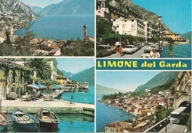 LIMONE DEL GARDA - 4 VEDUTE -