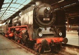 DAMPF-SCHNELLZUGLOKOMOTIVE 01 118 - NV