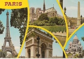 PARIGI-PARIS - 5 VEDUTE-5 VUES
