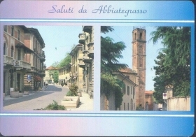 ABBIATEGRASSO - DUE VEDUTE - - NV