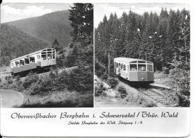 OBERWEISBACHER BERGBAHN - SCHWARZATAL-THUR - DUE VEDUTE - V