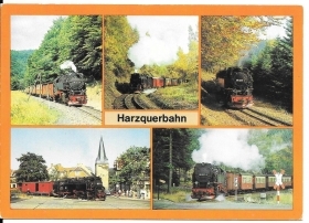 HARZQUERBAHN - CINQUE VEDUTE - NV