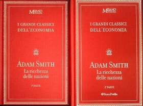 ADAM SMITH - LA RICCHEZZA DELLE NAZIONI - DUE VOLUMI