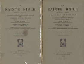 LA SAINTE BIBLE - TEXTE LATIN-