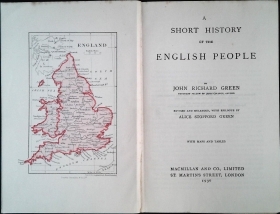 A SHORT HISTORY OF THE ENGLISH PEOPLE - JOHN RICHARD GREEN - 1936 - ENGLISH TEXT