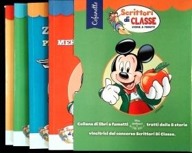 SCRITTORI DI CLASSE - STORIE A FUMETTI - COFANETTO