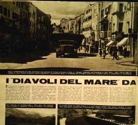 I DIAVOLI DEL MARE -MAS- A SAN PIETROBURGO - CLIPPING-RITAGLIO DI GIORNALE