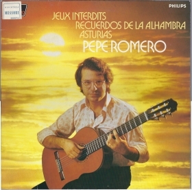 JEUX INTERDITS - RECUERDOS DE LA ALHAMBRA - ASTURIAS..... - PEPE ROMERO - GUITAR