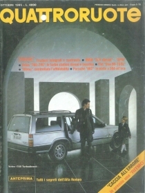 QUATTRORUOTE N 360 - OTTOBRE 1985