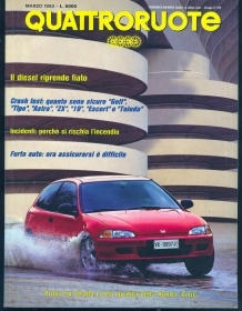 QUATTRORUOTE N 437 - MARZO 1992
