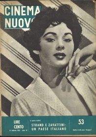 CINEMA NUOVO N. 53 - STRAND E ZAVATTINI: UN PAESE ITALIANO