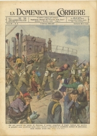 DOMENICA DEL CORRIERE N. 2 - 9 GENNAIO 1944 - ILL. W. MOLINO