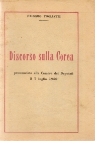 DISCORSO SULLA COREA - PALMIRO