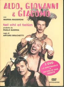 ALDO, GIOVANNI E GIACOMO - TEL CHI EL TELUN -  2 DVD E LIBRO