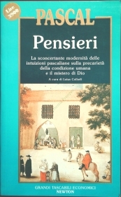 PENSIERI - BLAISE PASCAL - NEW