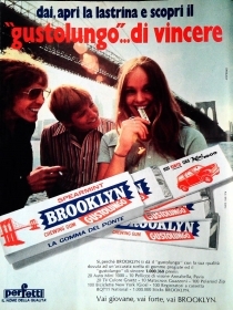 BROOKLYN. GUSTOLUNGO...DI VINCERE - ADVERTISING