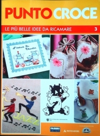 PUNTO CROCE N. 3. LE PIU' BELLE IDEE DA RICAMARE