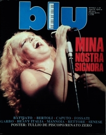 BLU N. 20 - MINA - POSTER TULLIO DE PISCOPO