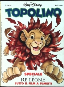 TOPOLINO M. 2035 - 29 NOVEMBRE 1994