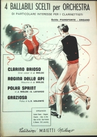 4 BALLABILI SCELTI PER ORCHESTRA - SPARTITO-SHEET MUSIC