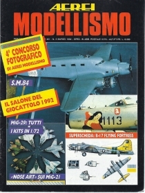 AEREI MODELLISMO - MARZO 1992