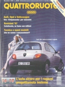 QUATTRORUOTE N.493 - NOVEMBRE 1996 - ALLEGATO PASSAT INCLUSO