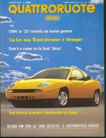 QUATTRORUOTE N 453 - LUGLIO 1993