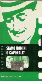 SIAMO UOMINI O CAPORALI - CAMILLO MASTROCINQUE - VHS, B/N