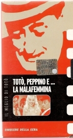 TOTO' PEPPINO E ... LA MALAFEMMINA - CAMILLO MASTROCINQUE - VHS, B/N