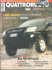 QUATTRORUOTE N 592 - FEBBRAIO 2005