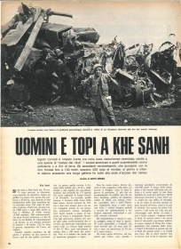 UOMINI E TOPI A KHE SANH - CLIPPING