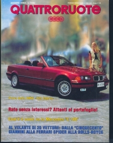 QUATTRORUOTE N 454 - AGOSTO 1993
