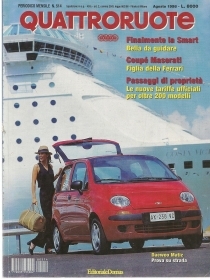 QUATTRORUOTE N 514 AGOSTO 1998 - AA.VV