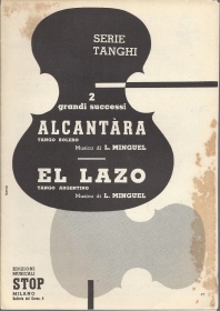 ALCANTARA - EL LAZO (L. Minguel) # SPARTITO