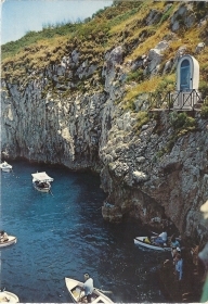 CAPRI - INGRESSO ALLA GROTTA A