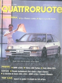 QUATTRORUOTE N 392 - GIUGNO 1988
