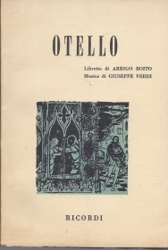 OTELLO - G. Verdi -- Libretto d'Opera - A. Boito