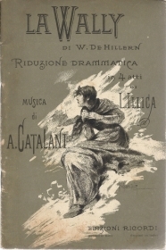 LA WALLY - A. CATALANI # LIBRETTO D'OPERA - L. Illica