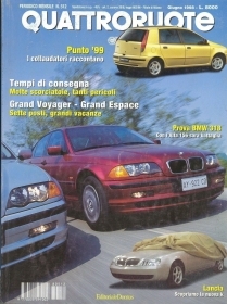 QUATTRORUOTE N. 512 - GIUGNO 1998