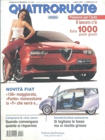 QUATTRORUOTE N. 549 - LUGLIO 2001