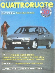 QUATTRORUOTE N 372 - OTTOBRE 1986