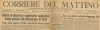 CORRIERE DEL MATTINO - 11 NOVEMBRE 1944 - LIBERAZIONE FORLI\' PATTON - UNGHERIA