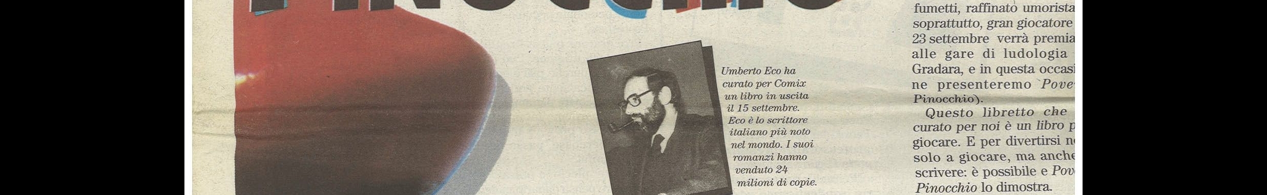 COMIX 12 SETTEMBRE 1995