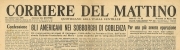 CORRIERE DEL MATTINO - 14 MARZO 1945 -BATTAGLIA DI COBLENZA