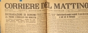 CORRIERE DEL MATTINO 13 DICEMBRE 1944 - BOLOGNA - BONOMI - ATENE