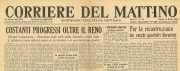 CORRIERE DEL MATTINO 15 MARZO 1945 - BATTAGLIA DEL RENO - CONQUISTA DI GDYNIA