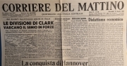 CORRIERE DEL MATTINO 11 APRILE 1945 - SENIO - HANNOVER - VIENNA